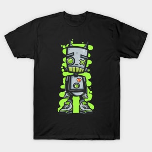 lovin steel robot T-Shirt